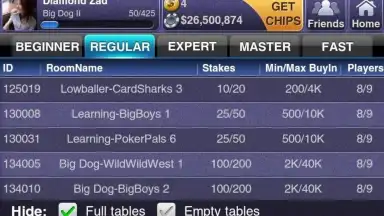 Capture d'écran de Texas HoldEm Poker Deluxe 1