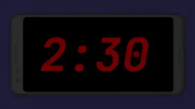 Capture d'écran de Night Clock (Digital Clock) 5