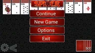Capture d'écran de Spider Solitaire HD 2 6