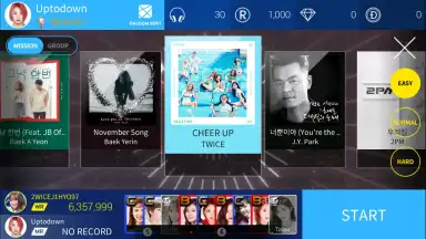 Capture d'écran de SuperStar JYPNATION 12