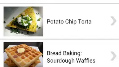 Capture d'écran de Quick and Easy Recipes 2