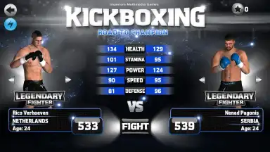 Capture d'écran de Kickboxing - Road To Champion Pro 6