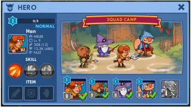 Capture d'écran de Semi Heroes 2