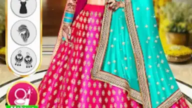 Capture d'écran de Indian Wedding Dress up games 4