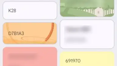 Capture d'écran de Google Keep 8