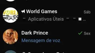 Capture d'écran de Telegram Black 7