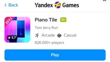 Capture d'écran de Yandex Games 8