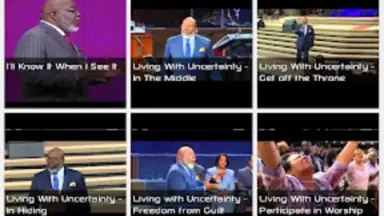 Capture d'écran de T.D. Jakes Ministries 5