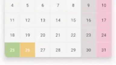 Capture d'écran de Ceylon Calendar 2015 14