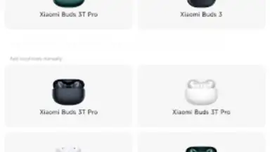 Capture d'écran de Xiaomi Earbuds 1