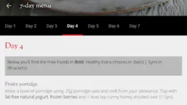 Capture d'écran de Slimming World 12