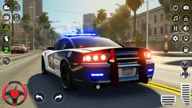 Capture d'écran de NYPD Police Car Driving Games 4
