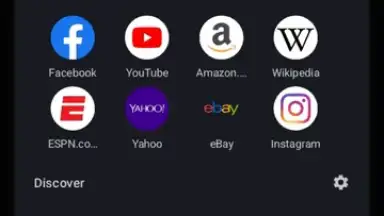 Capture d'écran de Kiwi Browser 6