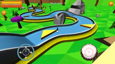 Capture d'écran de Mini Golf: Retro 1
