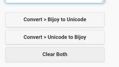 Capture d'écran de Unicode - Bijoy Converter 4