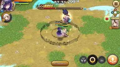 Capture d'écran de Sacred Sword Princesses 4