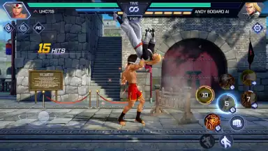 Capture d'écran de The King of Fighters ARENA 6