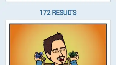Capture d'écran de Bitstrips 4
