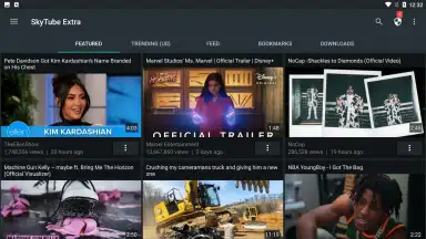 Capture d'écran de SkyTube 1