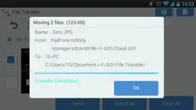 Capture d'écran de Wi-Fi GO! & NFC Remote 2