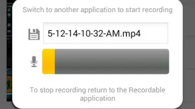 Capture d'écran de FREE screen recorder NO ROOT 2