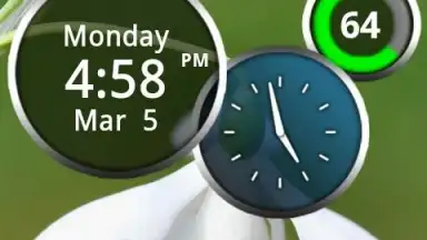 Capture d'écran de Rings Digital Weather Clock 6