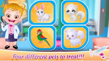 Capture d'écran de Baby Hazel Pet Doctor 7