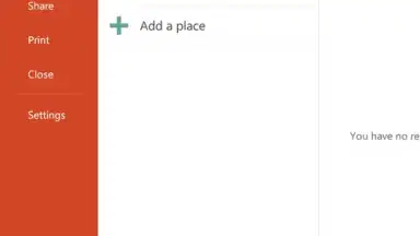 Capture d'écran de Microsoft PowerPoint 3