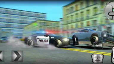 Capture d'écran de Police Car Drift شرطة الهجوله 7