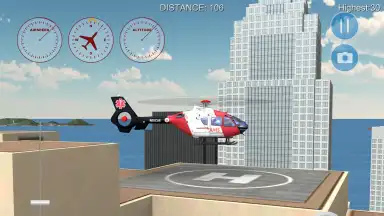 Capture d'écran de Helicopter Flight Simulator 11