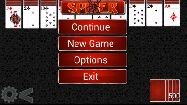 Capture d'écran de Spider Solitaire HD 2 2
