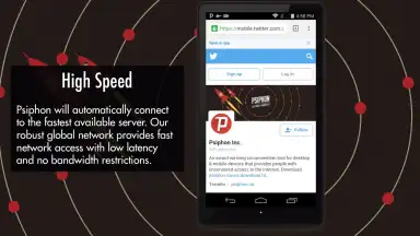 Capture d'écran de Psiphon Pro 2