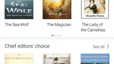 Capture d'écran de MoboReader 6
