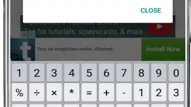 Capture d'écran de Classic Big Keyboard 1