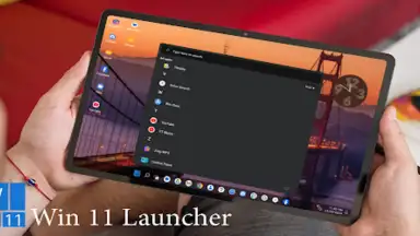 Capture d'écran de Win 11 Launcher 2