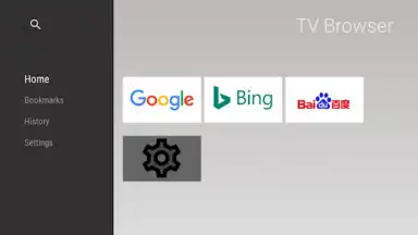 Capture d'écran de TV Internet Browser 5