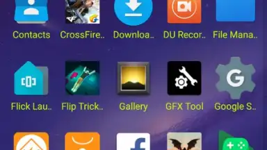 Capture d'écran de Flick Launcher 4