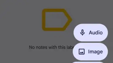 Capture d'écran de Google Keep 3