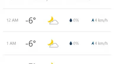 Capture d'écran de MSN Weather - Forecast and Maps 2