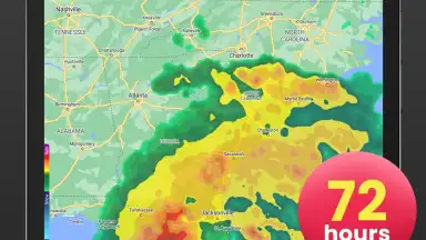 Capture d'écran de NOAA Weather Radar 9