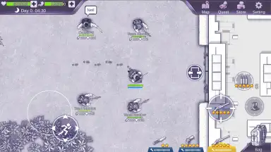 Capture d'écran de Ares Virus 1