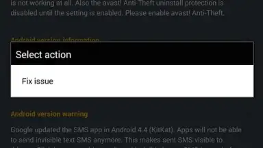 Capture d'écran de Avast Anti-Theft 1