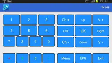 Capture d'écran de TV remote app 1