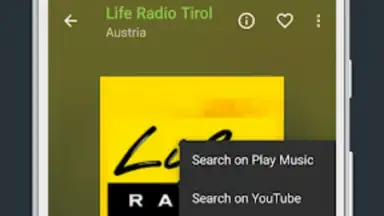 Capture d'écran de Online Radio Yo!Tuner 3