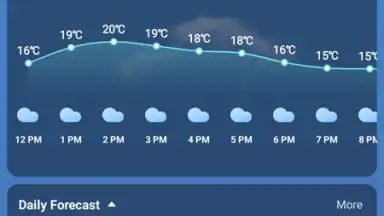 Capture d'écran de Live Weather 8