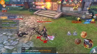 Capture d'écran de Sword of Shadows 4