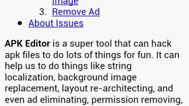Capture d'écran de APK Editor Pro 11