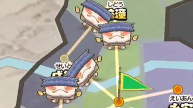 Capture d'écran de Yo-Kai Sangokushi: Kunitori Wars 10