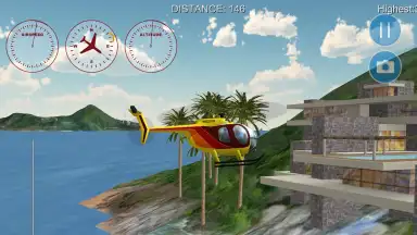 Capture d'écran de Helicopter Flight Simulator 4