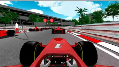 Capture d'écran de Formula Unlimited Racing 3